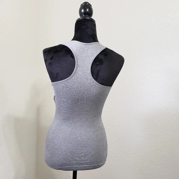 RacerBack Tank Control Shapewear Top Grey Slimming - Picture 5 of 8